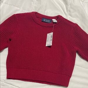 Toddler knit sweater.